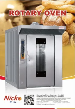 Electric Power Source Baking Oven /Rotary Oven Used for Baking Bread, Biscuit, Cake, Cookies Automatic Ovens Bakery