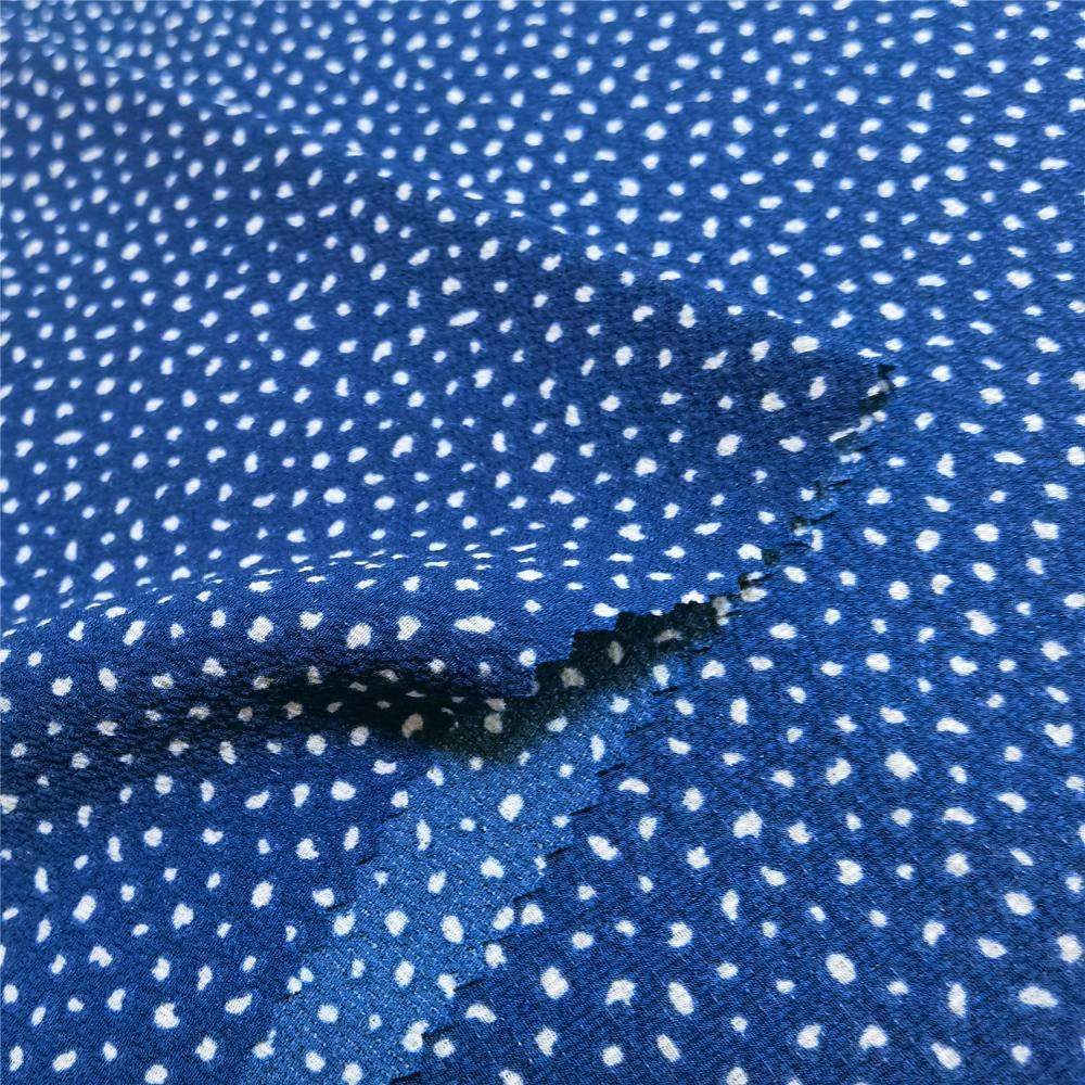 Mulinsen Textile Woven Cutting Chiffon Dyed Fabric