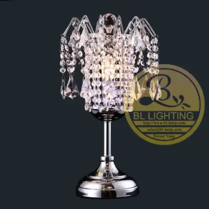 Design crystal table lamp for working,Traditional crystal table lamp manufacturer