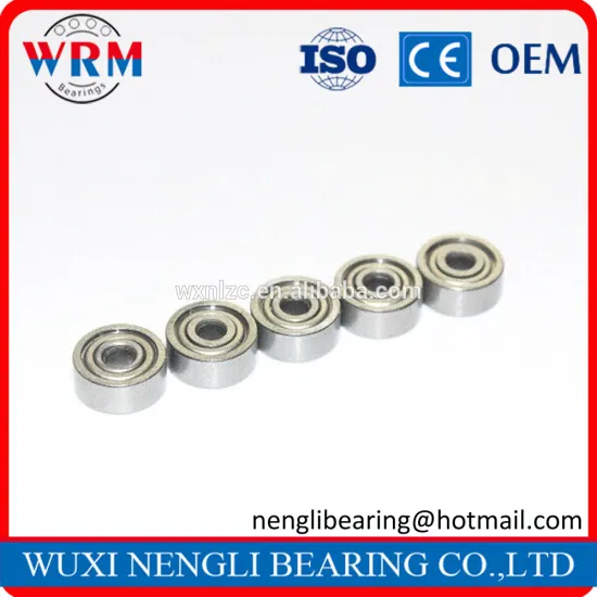 Stainless Steel Toy Model Mini Deep Groove Ball Bearing MR85ZZ