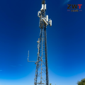 Estrutura durável de suporte de antena de três tubos