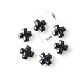 Perlas de Hematites sin Magnetic Cross 10x10mm