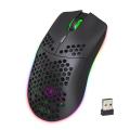 Souris de charge sans fil 6D RVB Lighting pour le jeu