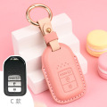 Honda Women&#39;s Leather Personality Case Civic Key Cover