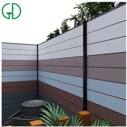 Picket Fence Metal GD Aluminium Fences for Houses Rooftop Factory