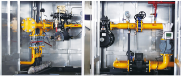 Commercial Gas Pressure Metering Cabinet