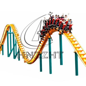Thrilling Family Gravity Coaster at Tourist Attractions in Stock