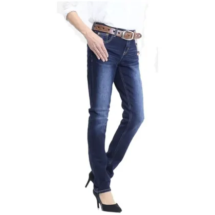 High Waist Fashion Skinny Denim Pants for Women