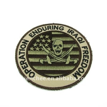 Embroidered Patches - Stick on IRAQI FREEDOM Patch for Army/Air Force/Sea Force (Patch/Emblem/Badge/Label/Crest/Insignia)