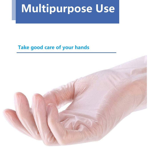 Hand Protective Pvc Medical Powder Free Vinyl Gloves