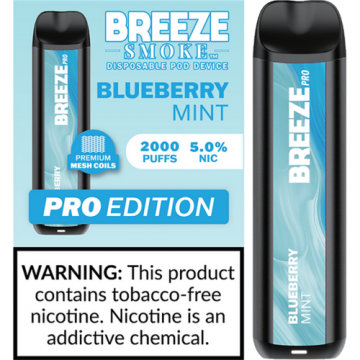 Breeze Pro Smoke 2000 퍼프 일회용 vape