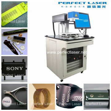 Metal and Plastic Fiber Laser Marking Machine Pedb-400