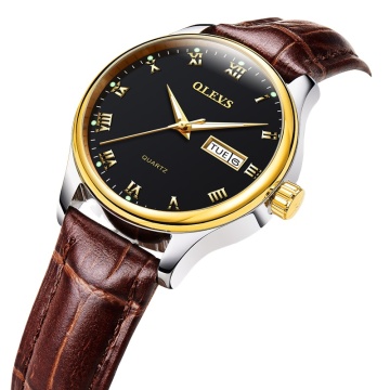 Wholesale Customizable Luminous Waterproof Couple Quartz Watches from China