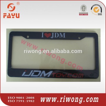 No LED Flash Function and Plastic Main Material car number plate frame