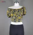 Ladei&#39;s Flower Print Short Top