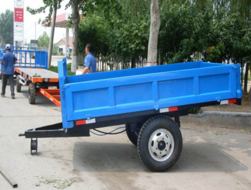 Air Brake Hydraulic Dump Farm Trailer