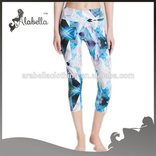 custom leggings/printed yoga pants/capri pants