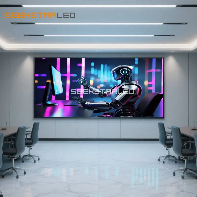 Full Color Small Pixel COB LED Video Wall for Airport, Church, Mall, and Hotel