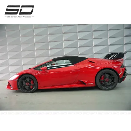 STO Style Rear Spoiler for Lamborghini Huracan EVO Convertible Spyder - New Arrival Dry Carbon Product