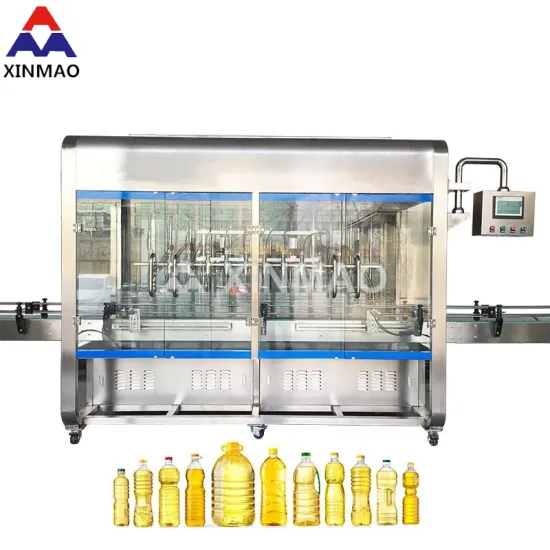 XINMAO Sunflower Oil Filling and Capping Machine for Palm Oil Bottles