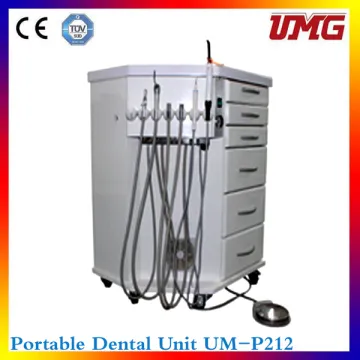 Dental Implant Equipment Portable Dental Unit with Air Compressor