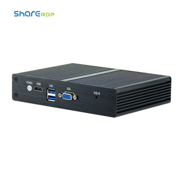J1900 J4125 Multi-LAN Office Computer: A Fanless Mini Desktop PC for Business