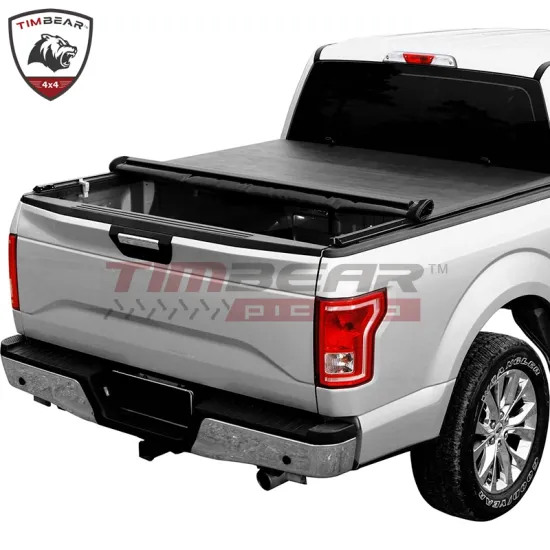 Waterproof Soft Roll Up Tonneau Cover for Ford F150 Pickup Trucks (5.5ft/6.5ft) 2005-2023