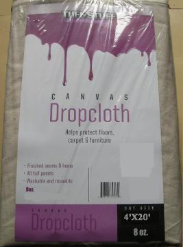 8 oz 4 * 20 Canvas Drop Tuch