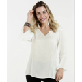 Latest Design Ladies Long Flare Sleeve Shirts