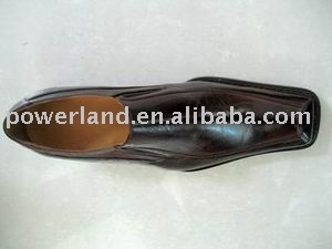 Leather casual shoes