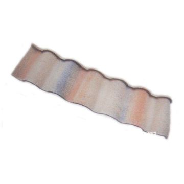 Colorful stone coated Wave steel roof