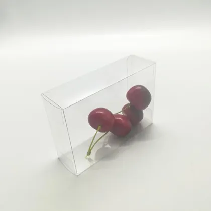 green luxury plastic gift and flower box