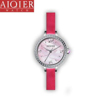 fashion quartz lady watch with diamond