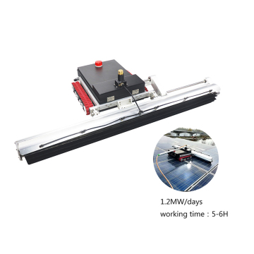 Remote-Controlled Tracked Solar Panel Cleaning Robot for Photovoltaic Maintenance