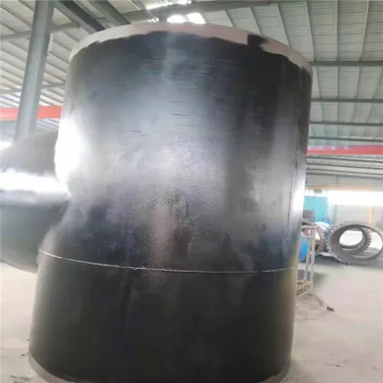 3PE Coating API 5L Pipeline Steel Fittings Tee