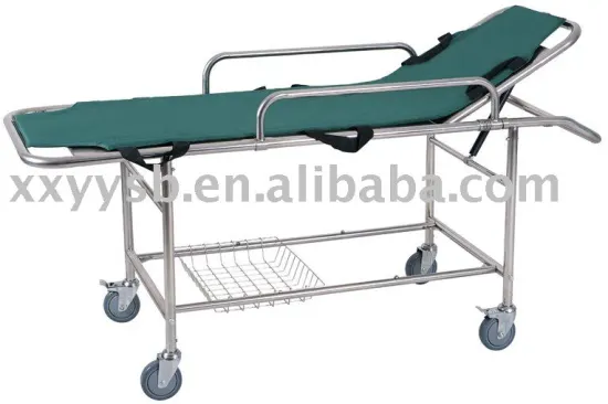 Stailess Steel Emergency Trolley