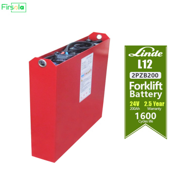 L12バッテリー2PZB200 24V 200AHフォークリフトトラクションバッテリーリンデ