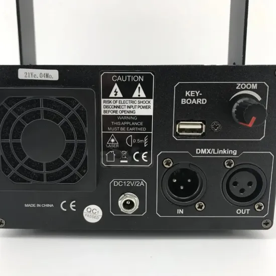 Ready-to-Ship RGB Animation Programmable Mini Laser Disco Lights