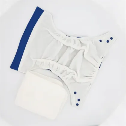 Organic Bamboo Fiber Baby Diapers with Color Printing