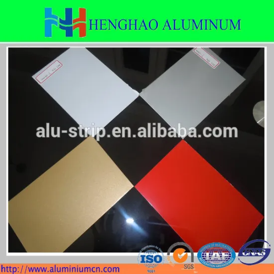color coated 1 series 2mm 3mm 4mm aluminum sheet in good quality