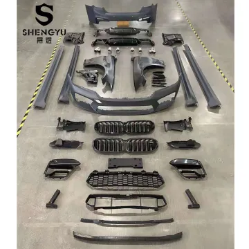 Auto Body Kit for BMW 5 Series G30 G38 2020- & M5 2021 - Front Bumper, Rear Bumper, Grille, Side Skirts, Fender