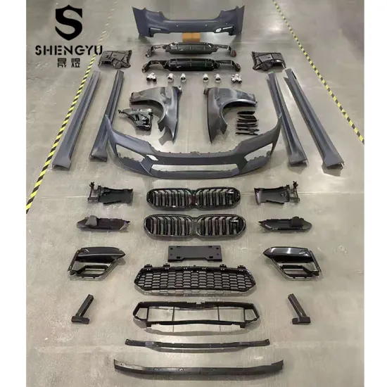 Auto Body Kit for BMW 5 Series G30 G38 2020- & M5 2021 - Front Bumper, Rear Bumper, Grille, Side Skirts, Fender