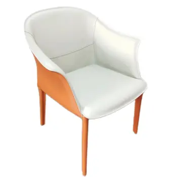 Modern Luxury Nordic Synthetic Leather Dining Chairs for Home and Hotel