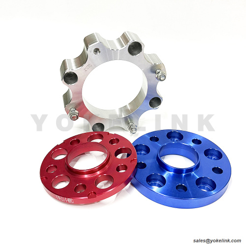 Černý 5x4,75 rozpěrné vložky z hliníkové slitiny Hubcentrický adaptér s 12x1,5 kolíky