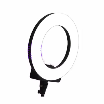 Triopo Ring Light con telecomando per lo specchio per il trucco e il kit di luce video LED da 18 pollici con supporto