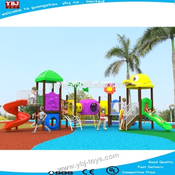 Amusement park outdoor playground equipment children plastic slide