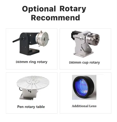 MOPA Fiber Laser Marking Machine: 50W Raycus & 100W JPT Lasers