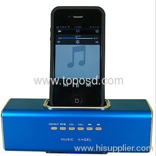 Для Iphone 4s Ангел музыки динамик / Музыка Box оригинальные громкоговорители Ангел музыки для компьютера