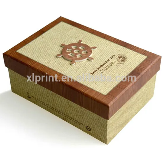 Rigid paper gift beauty travel packaging case box