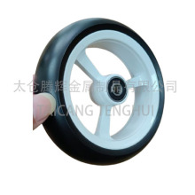 Rodas dianteiras de liga de alumínio de 5 polegadas